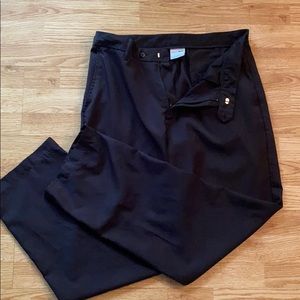 Tourmax Mens black dress pants 34x32
